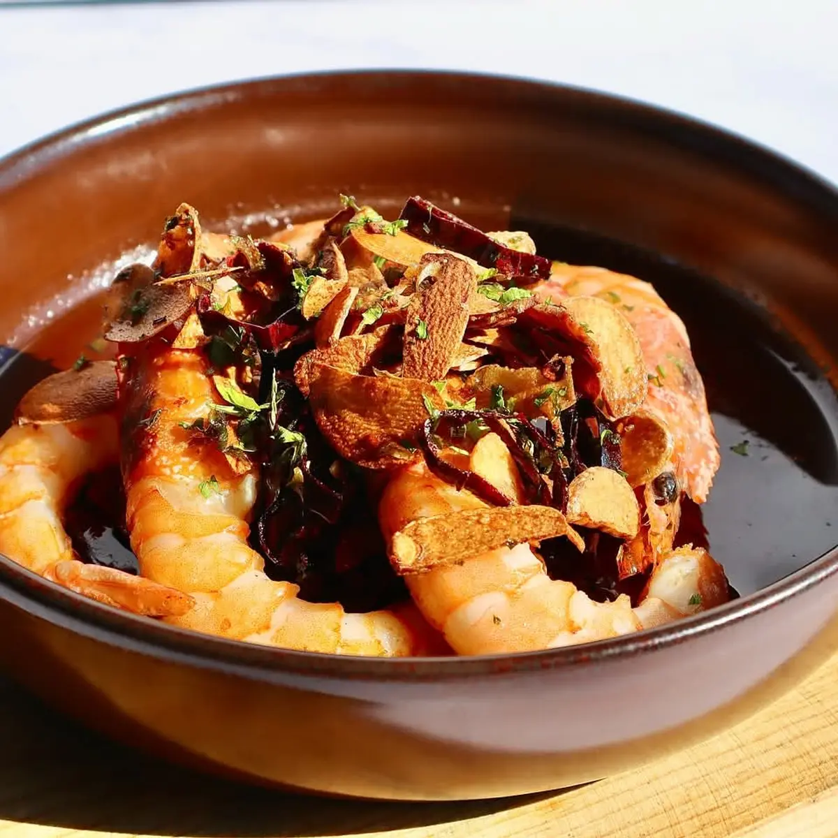 Gambas al ajillo